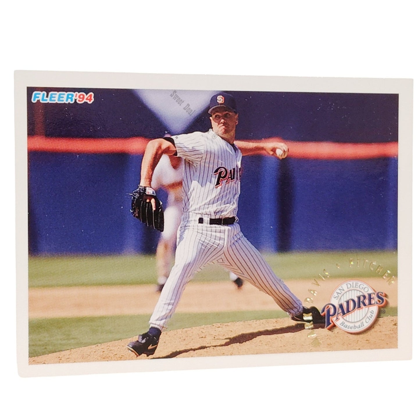 Mark Davis, San Diego Padres, #661, 1994 Fleer Baseball Collector's Card