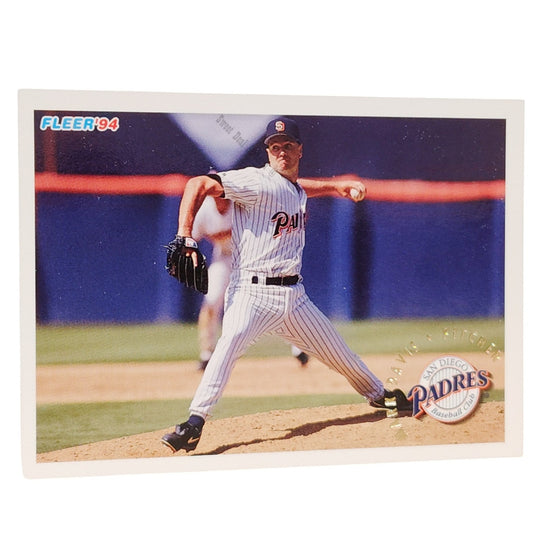 Mark Davis, San Diego Padres, #661, 1994 Fleer Baseball Collector's Card