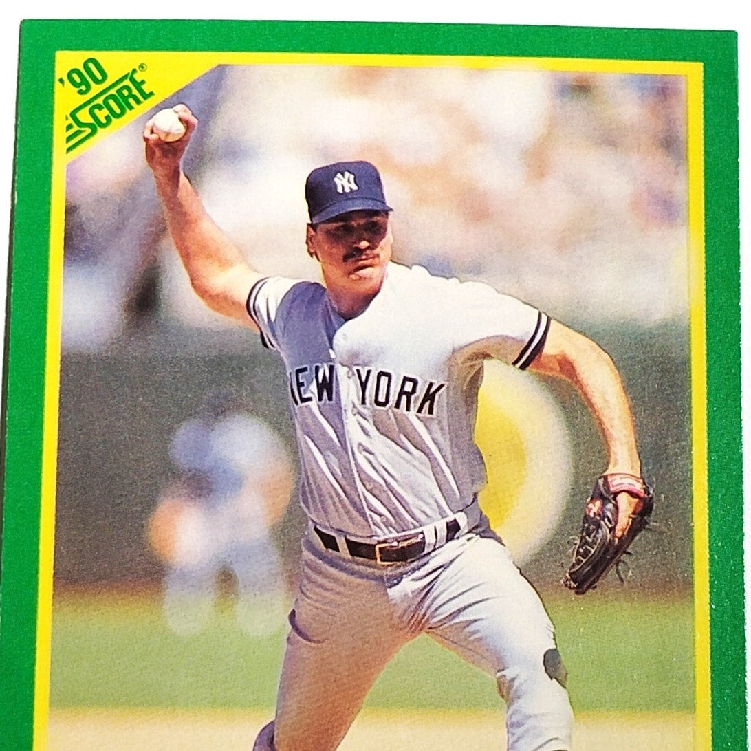 1990 Score Dale Mohorcic #191 New York Yankees Relief Pitcher MLB EX