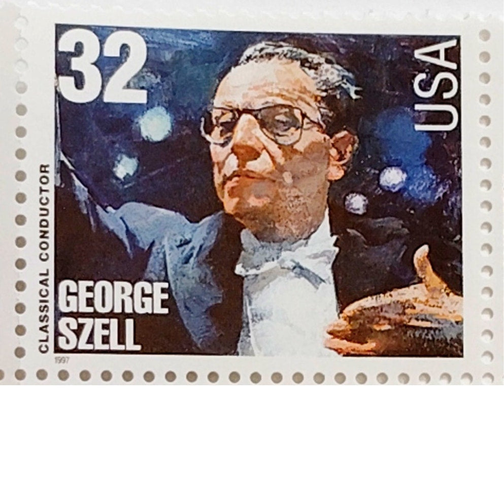 Block of 8 – 1997 USA 32¢ Classical Composers & Conductors MNH Scott 3158–3165