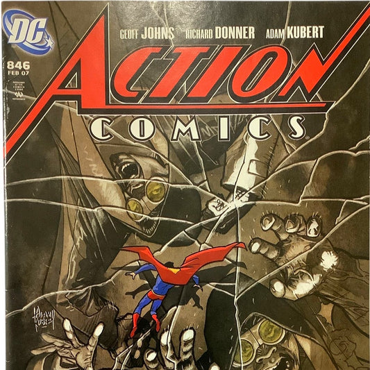DC, Action Comics #846, Last Son Part 3/6, Feb 2007, NM 9.4