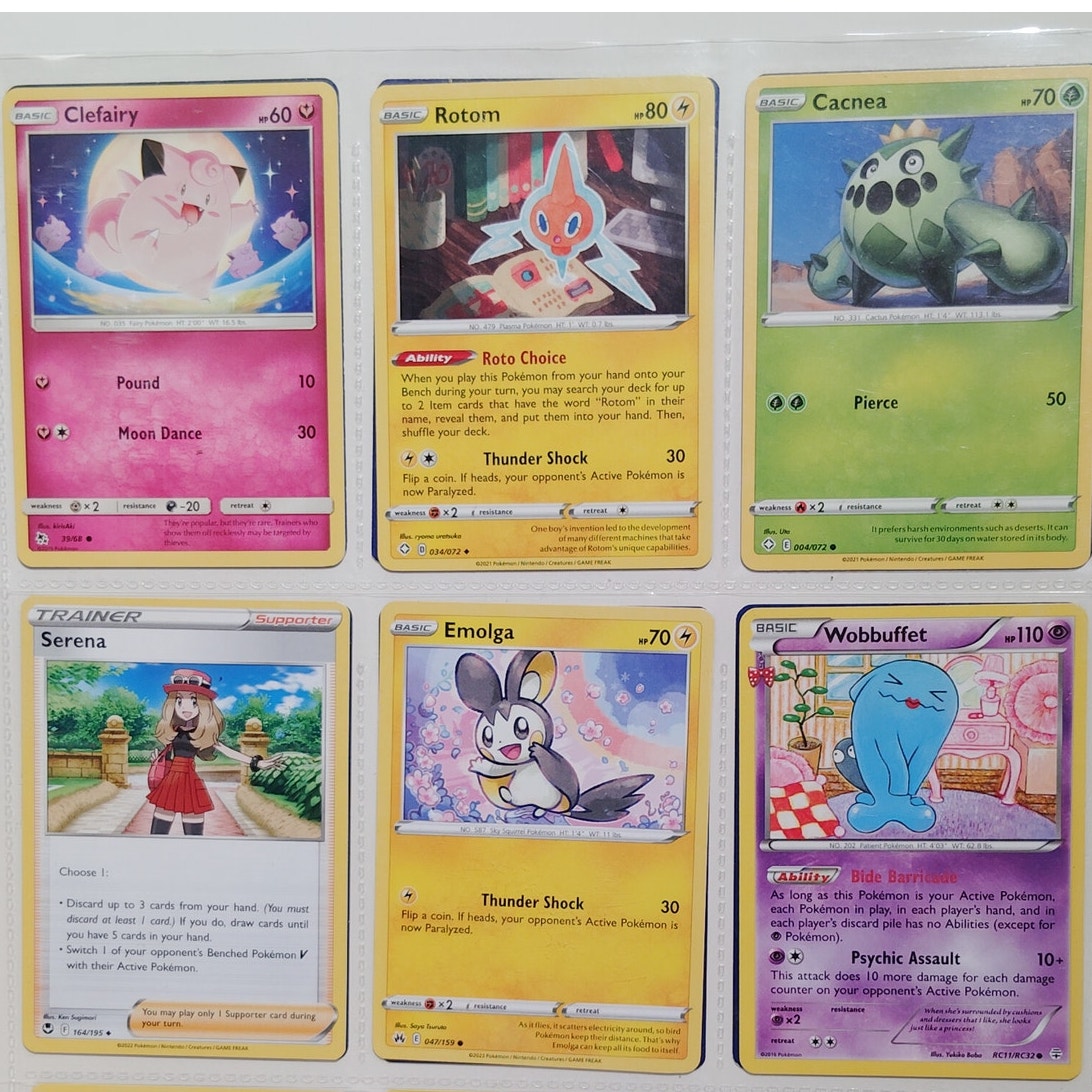 18 Random Pokémon Cards Pictured, Actual Photos Provided