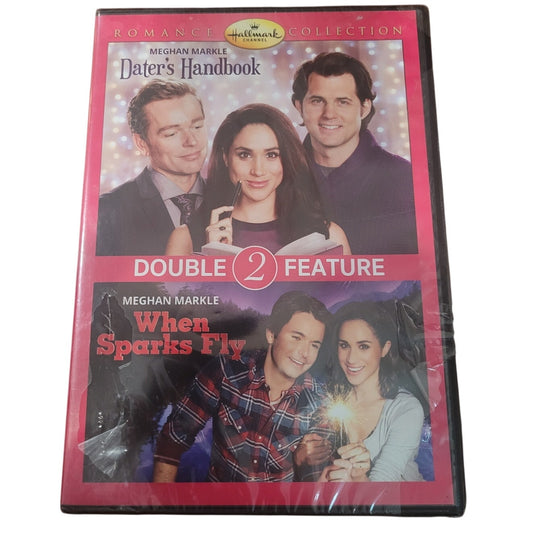 Hallmark RomCom Double Feature DVD Meghan Markle Daters Handbook When Sparks Fly