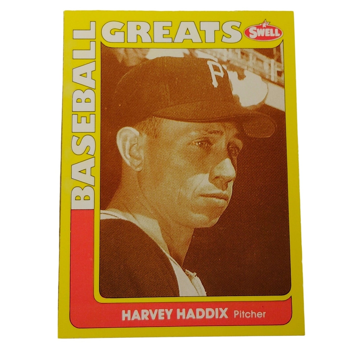 1991 Swell Baseball Greats Harvey Haddix #114 Pittsburgh Pirates Pitcher NM