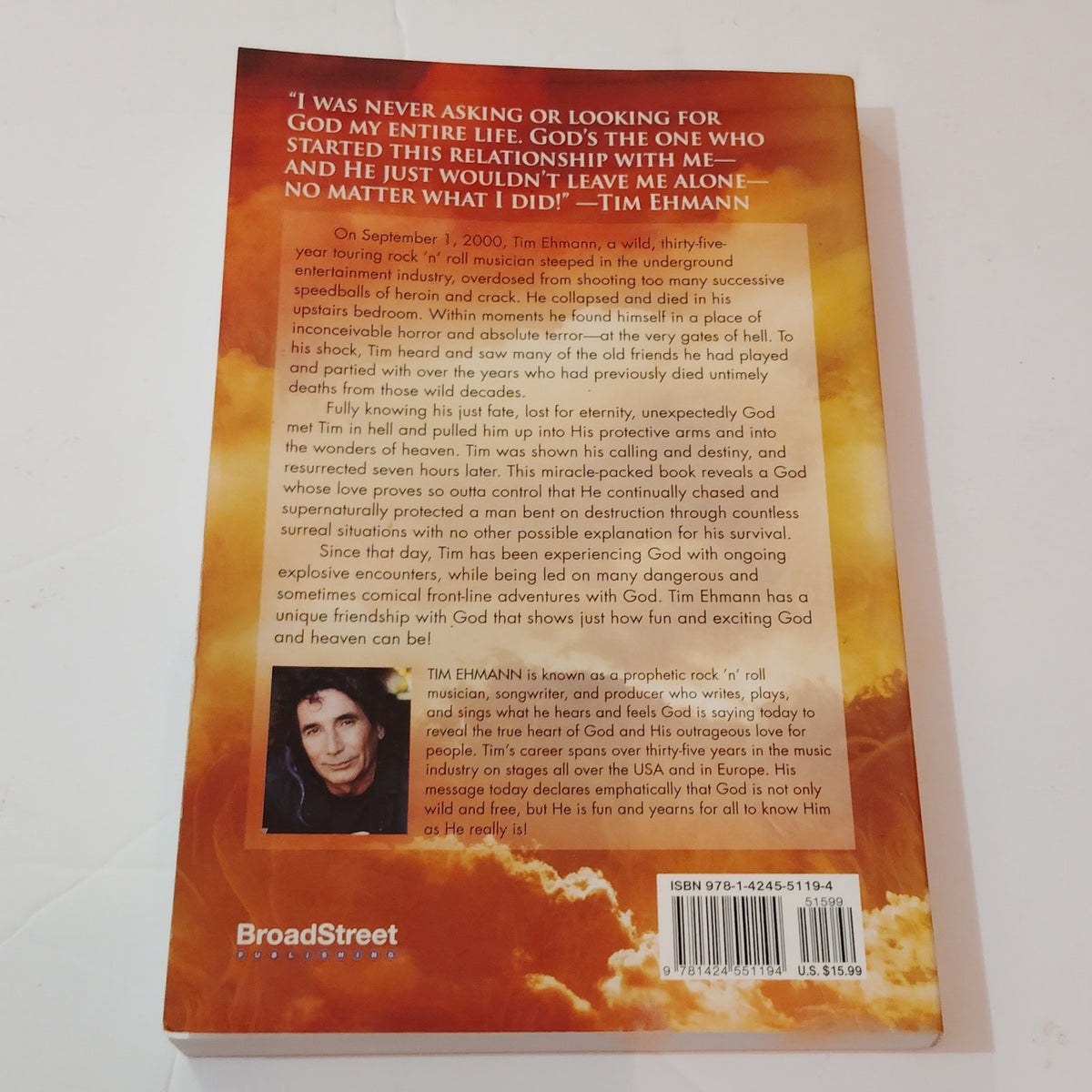 I Met God in Hell: True Story of a Rocker's Rescue - 2015 Paperback