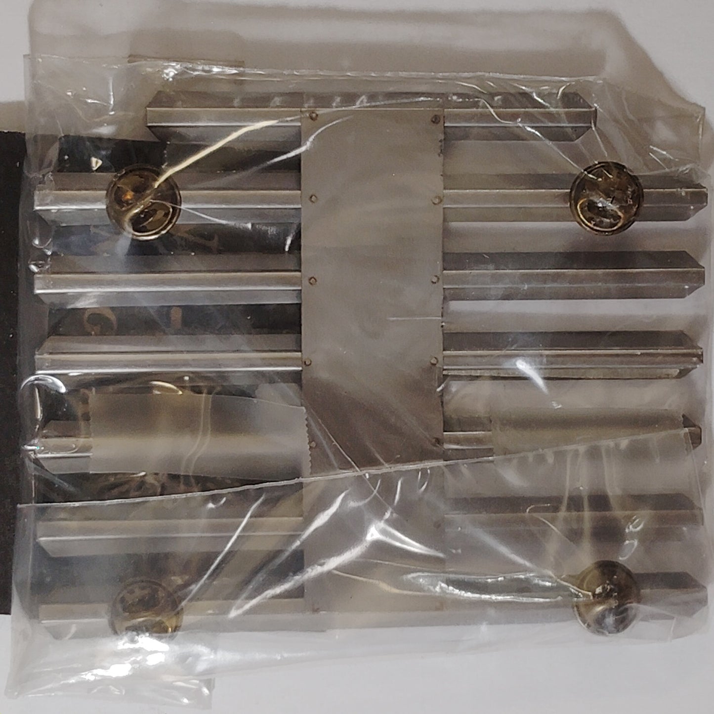 Mounting Rack Bar - 20 Ribbons (Centered w/  1/8" Gap)  No-Shine Insignia