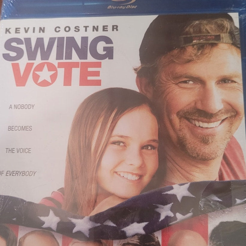 Swing Vote Blu-ray Comedy Drama Political Satire Movie Kevin Costner Mill Creek