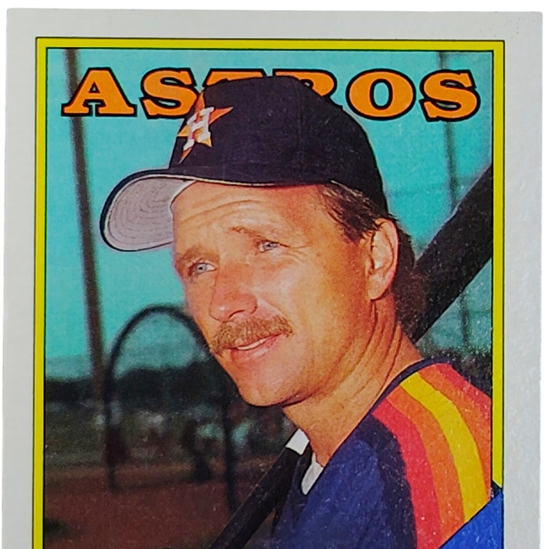 1988 Topps #48 Alan Ashby Houston Astros Catcher - VG/EX