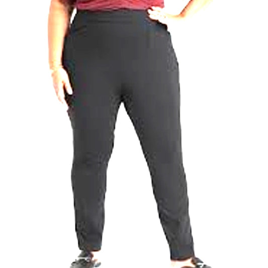 Bar III Women’s Gray Slacks 24W Stretch Dress Pants 28" Inseam