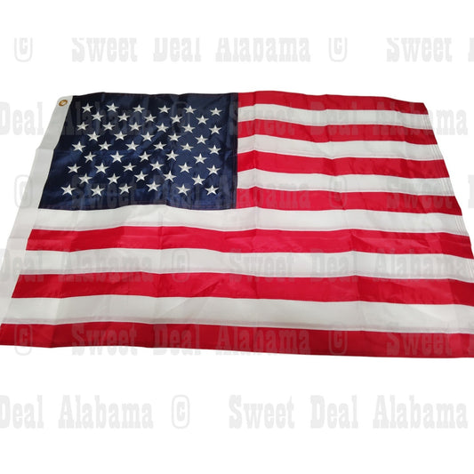 American Flag 2x3ft - Embroidered Stars, Sewn Stripes, Outdoor Durable USA Flag