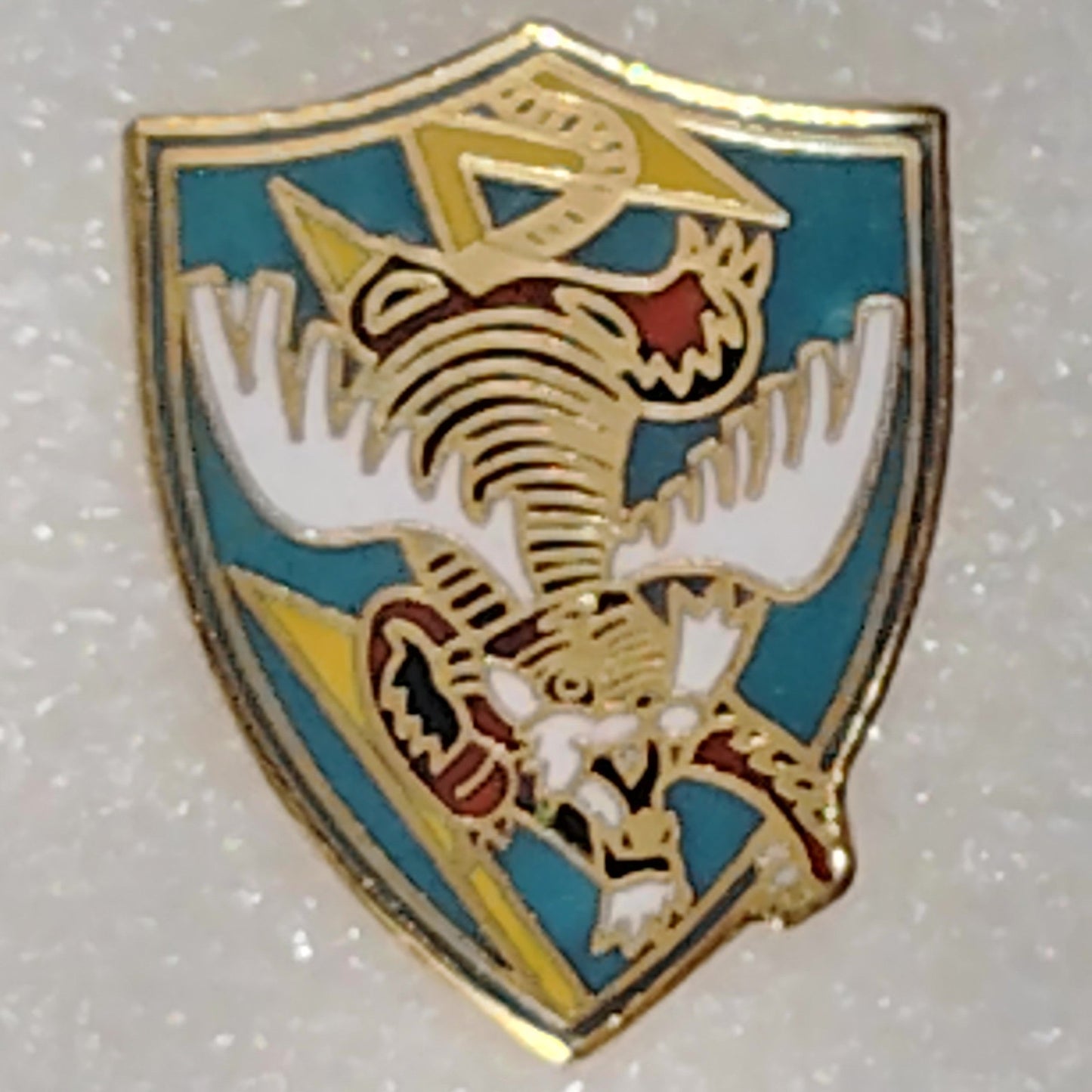 USAF 23rd Fighter Group "Flying Tigers" Novelty Hat/Lapel/Brooch Pin, Metal