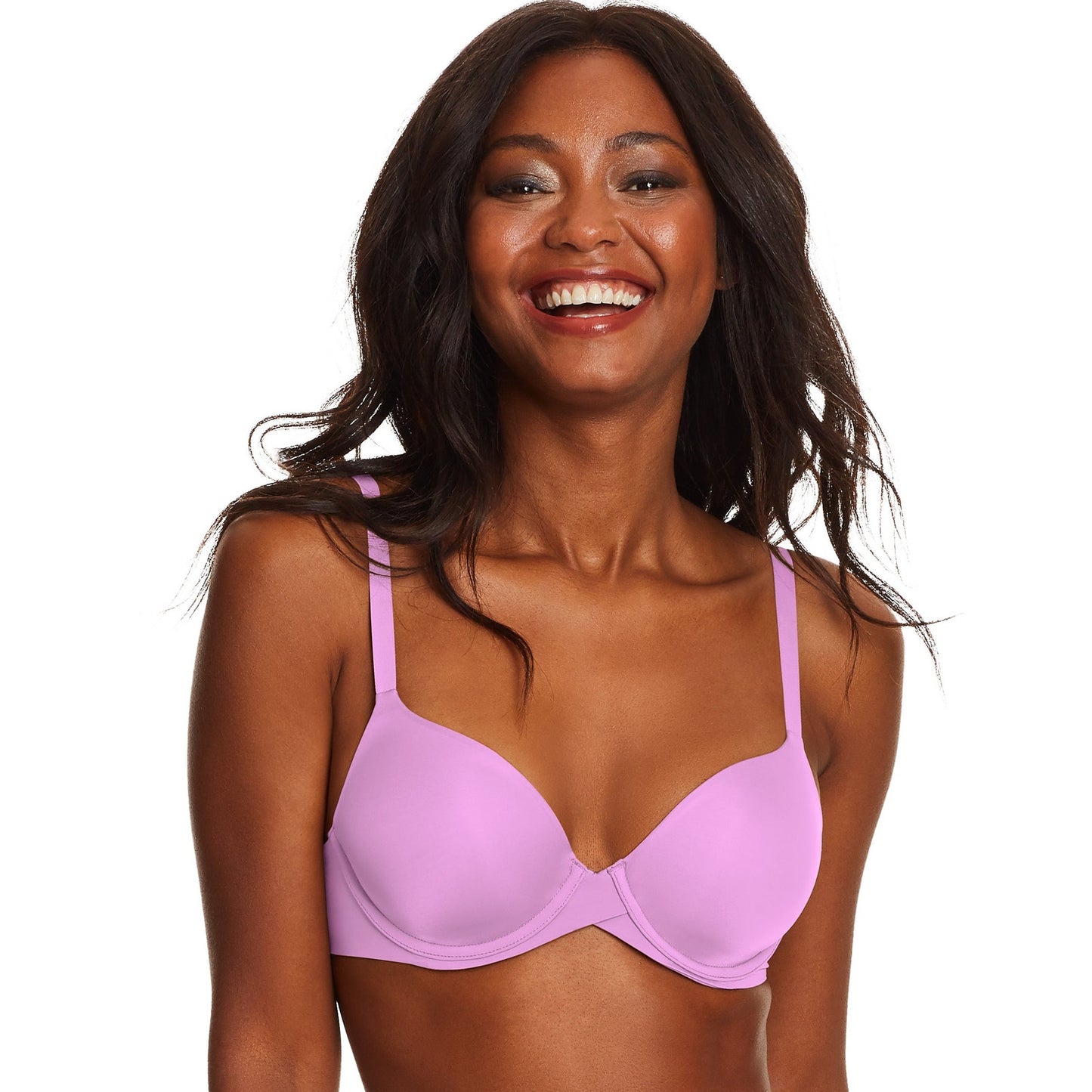 Maidenform One Fab Fit 2.0 T-Shirt Bra – Lilac Petal – Underwire – 36D – Women’s