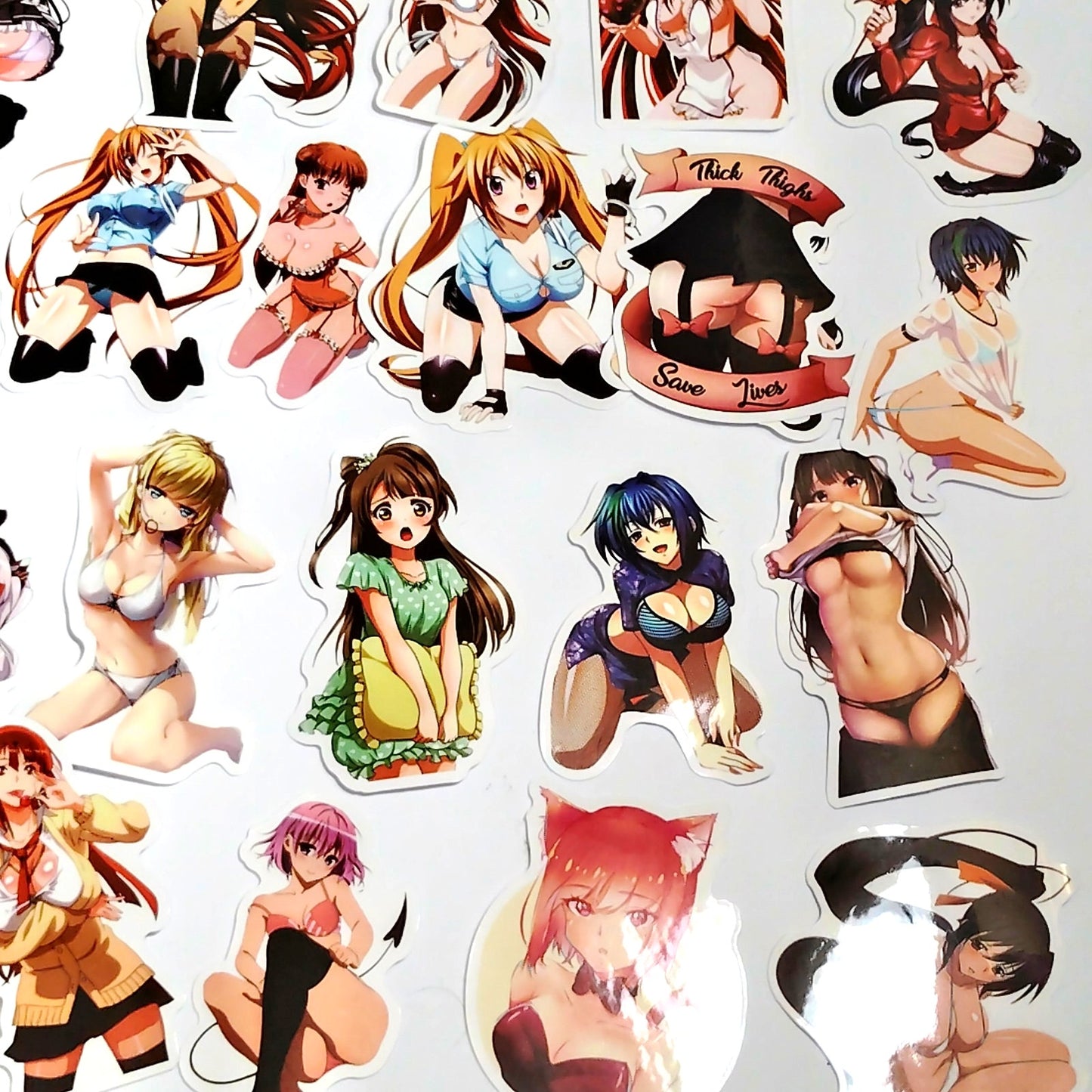 69‑Pc Sexy Hentai Anime Vinyl Sticker Pack Waterproof Decals