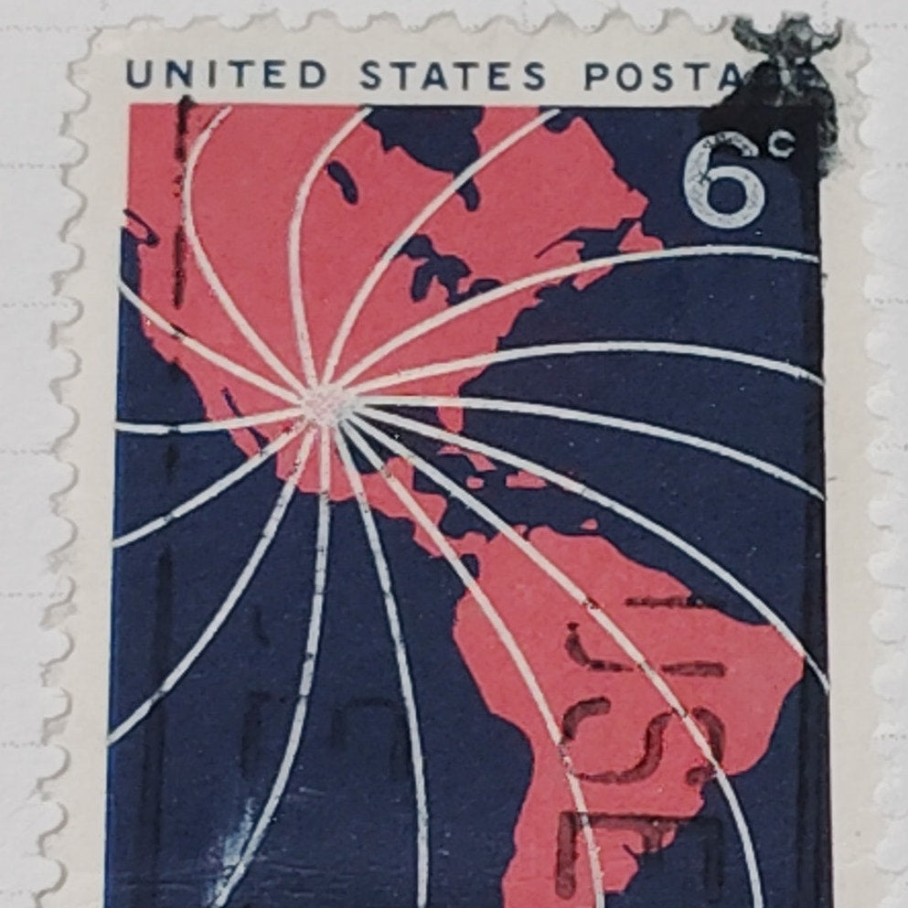 1968 Scott #1340 – 6¢ HemisFair ’68 / San Antonio World’s Fair – Canceled