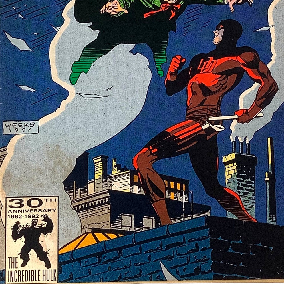 Daredevil (1964 1st Series), #301 The Man Without Fear!, Feb. 1992 FN 6.0