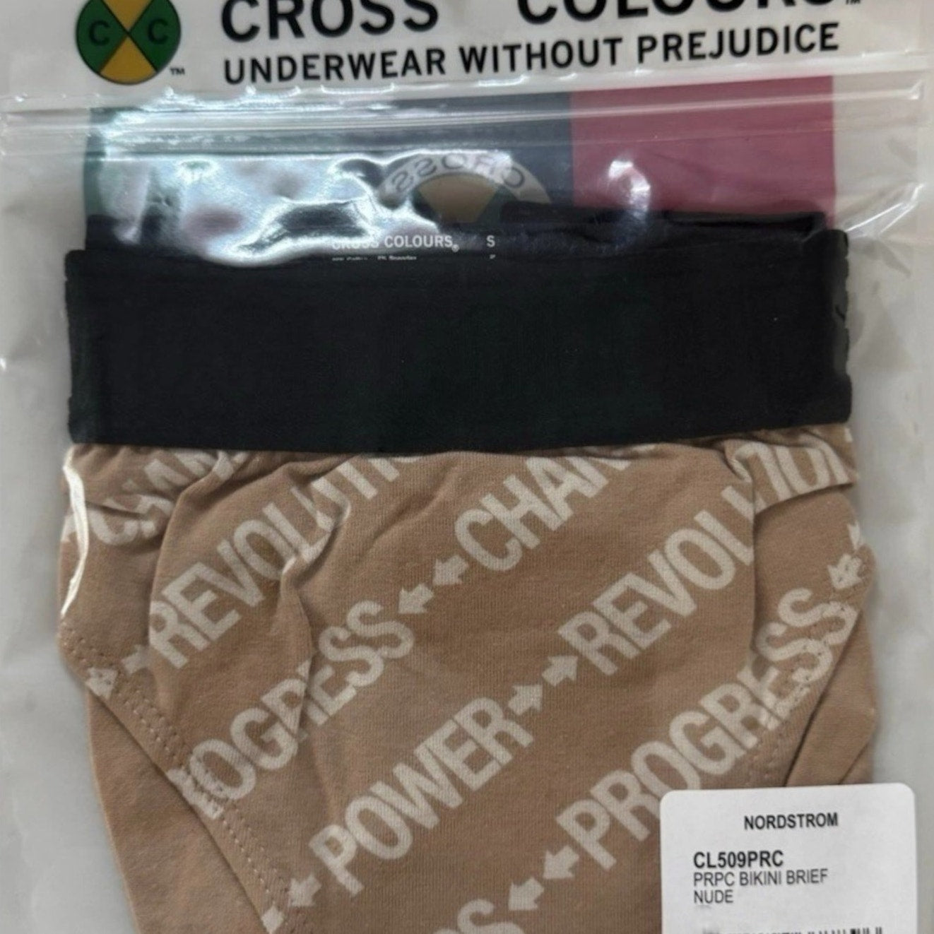 Cross Colours Power Revolution Progress Change Briefs – Nude – Medium