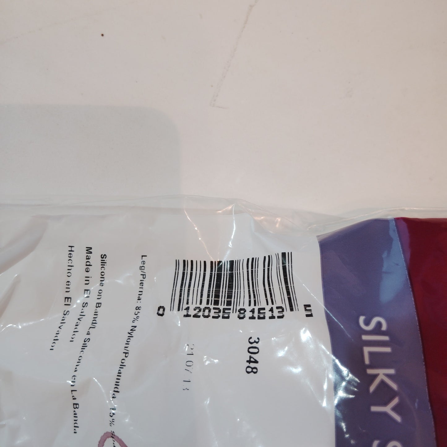 Hanes Silk Reflections Silky Sheer Thigh High Stockings Pearl Size CD 3-Pack
