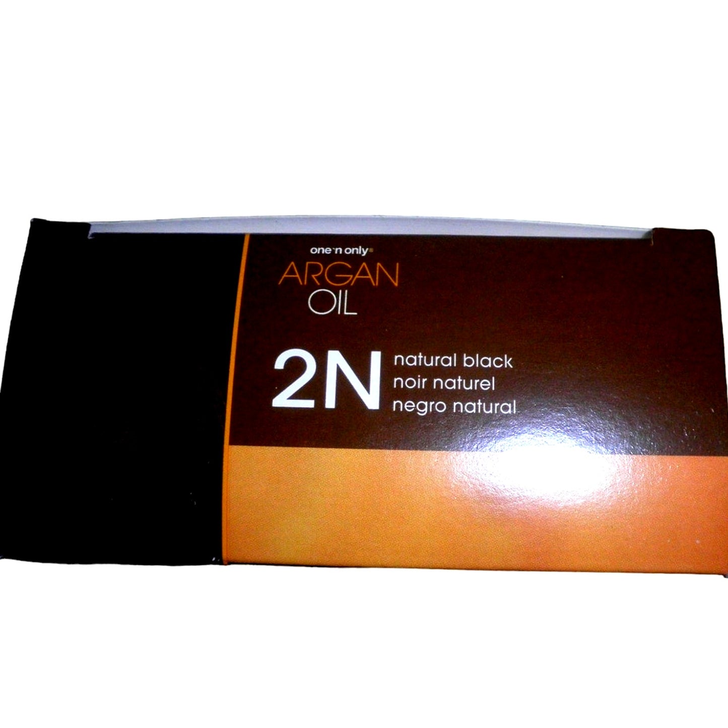 6 Count- One 'n Only Argan Oil Fast 10 Permanent Hair Color Kit 2N Natural Black