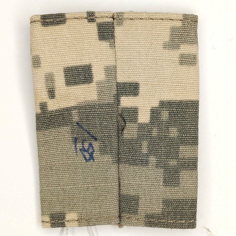 US Army Sergeant SGT E-5 ACU Digital ECWCS Parka Rank Slip-On Loop Insignia
