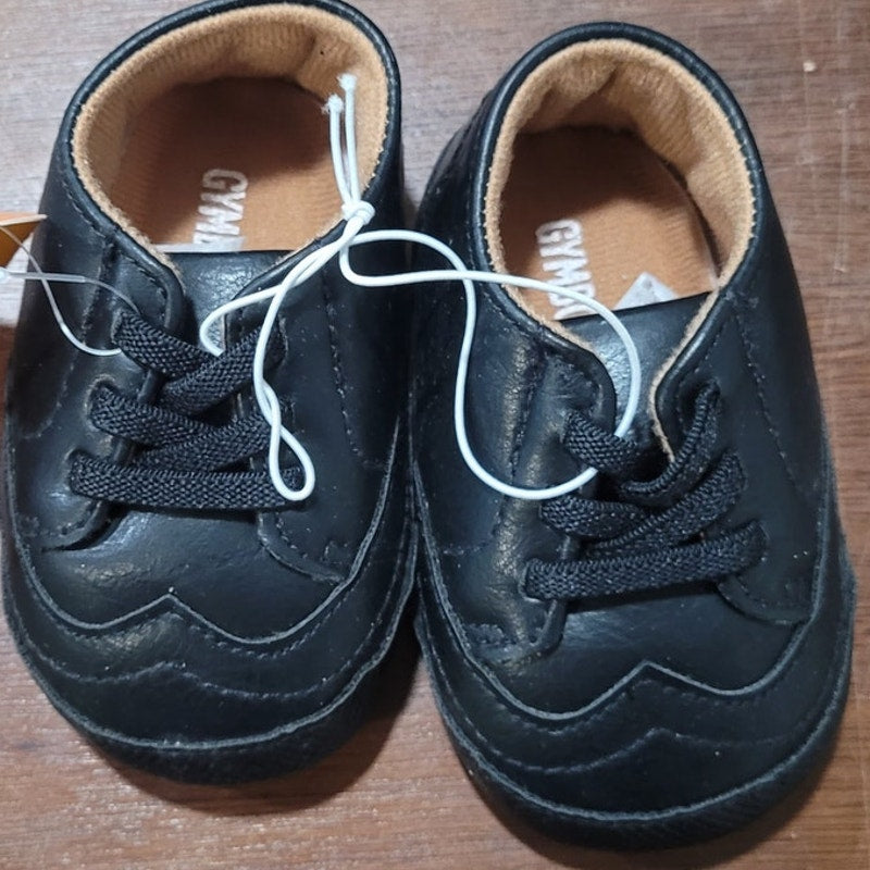 Gymboree Infant Black Slip-On Dress Shoe – Special Occasion, 3–6 Months