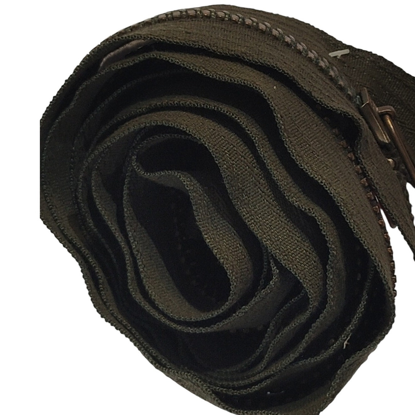 Vintage Scovill 25 E USA Zipper 67" Heavy-Duty Metal Teeth Military/Aviation Grade 1970s–80s