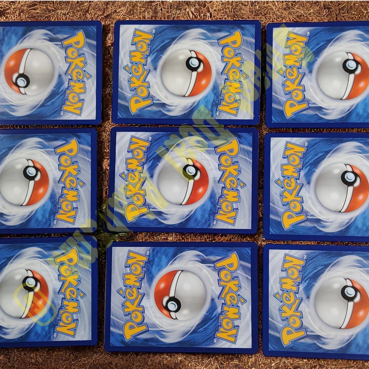 18 Random Pokémon Cards Pictured, Actual Photos Provided