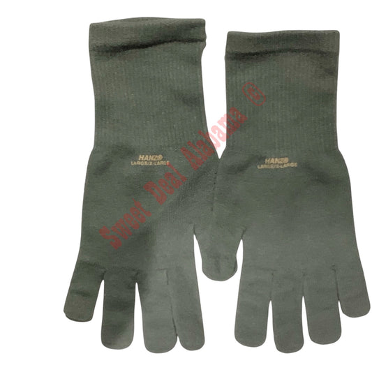 Danalco Inc. Hanz L/XL U.S. Army Glove Inserts, NSN: 8415-01-576-6403, ODG, NIP