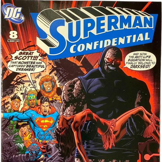 DC Comics, Superman Confidential #8, Dec 2007, NM 9.4