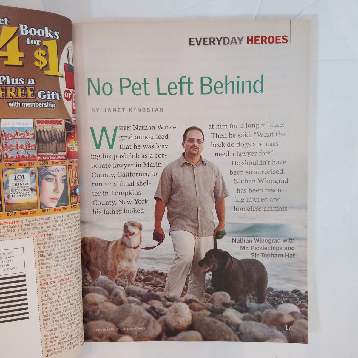 Reader's Digest November 2006 Tim Allen Large Print Magazine Back Issue