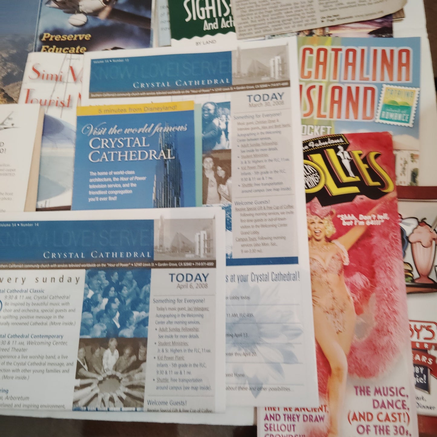 Palm Springs & Catalina Island Ephemera Collection - VTG CA Travel Memorabilia