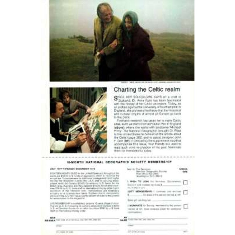 National Geographic May 1977 -The Celts, Malaysia, Florida Mangroves, Vestmannaeyjar Rises from the Ashes, New York's Dreamers and Doers...