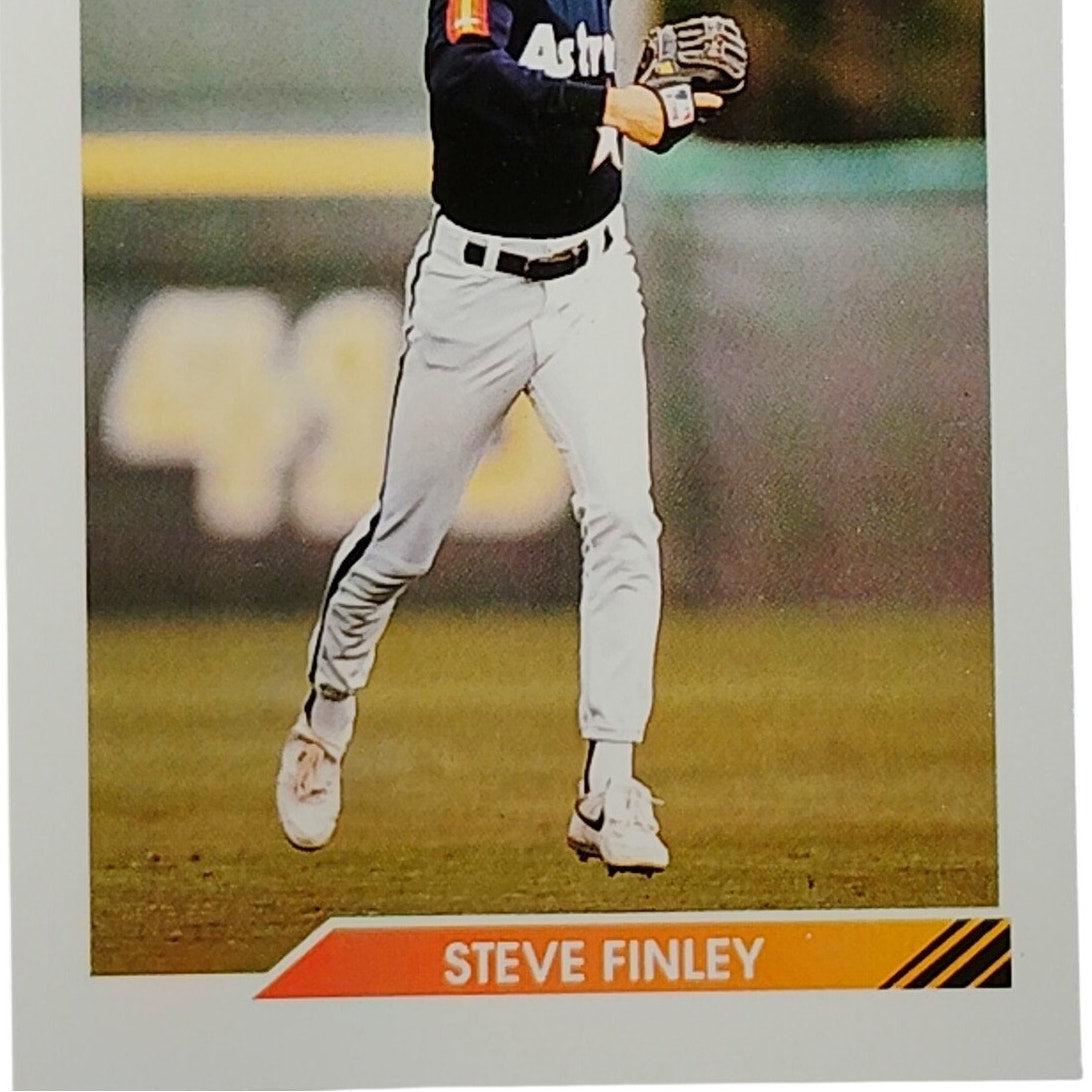 1992 Bowman #574 Steve Finley Houston Astros Outfielder - VG/EX