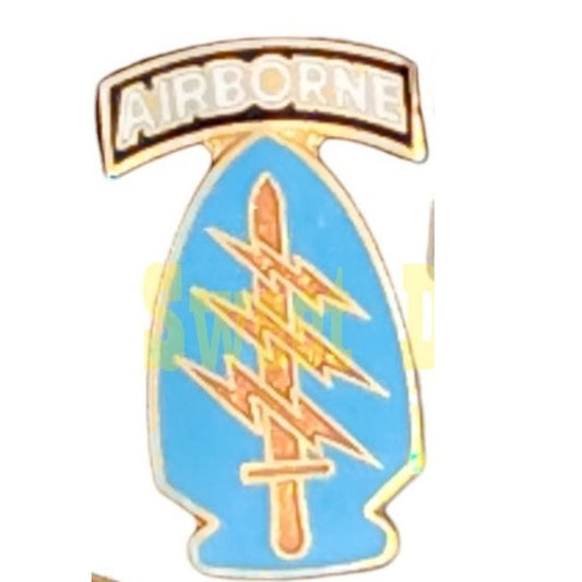 Vintage Airborne Special Forces Hat, Lapel Novelty Collectors Pin 1"H x 5/8"W