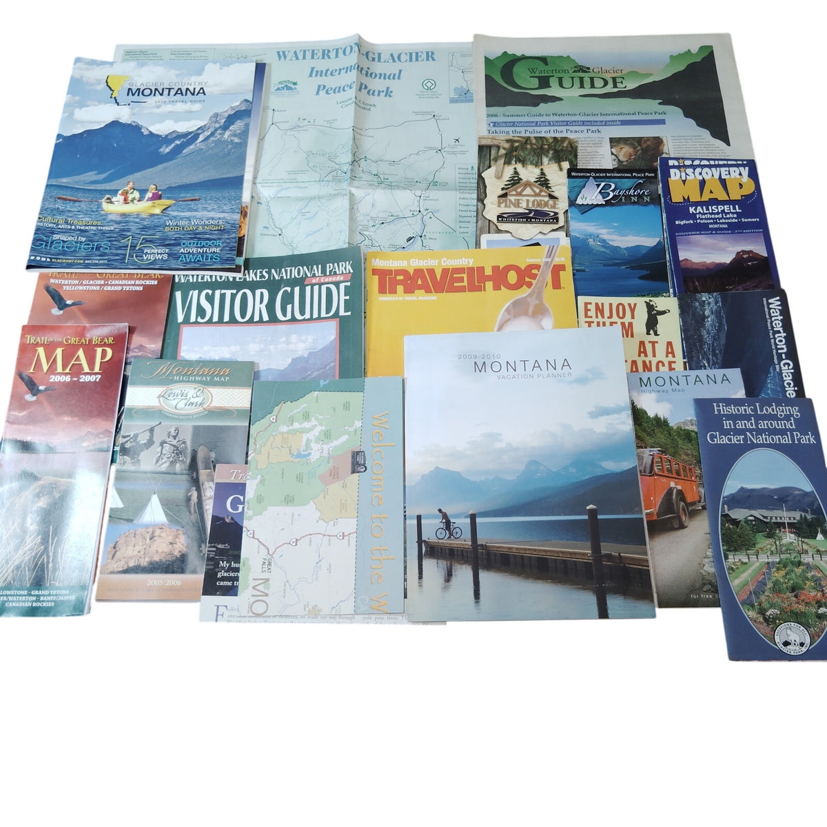 Montana & Glacier National Park Travel Ephemera Lot 2006-2010 Memorabilia