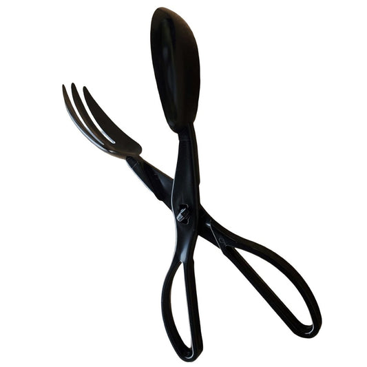 Black 11-1/2 in. Salad Scissor Tongs, CT3304 Partipak- Free Shipping