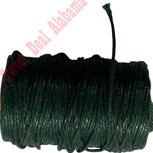 VTG Military Spool of 1/16" Thickness Olive Drab Green, Approx.. 79 Ft in Length