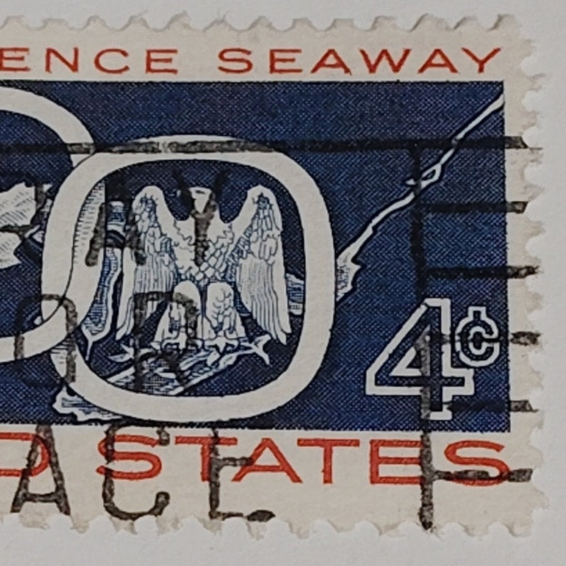 1959 Scott #1131 – 4¢ St. Lawrence Seaway / Joint U.S.–Canada Issue – Canceled