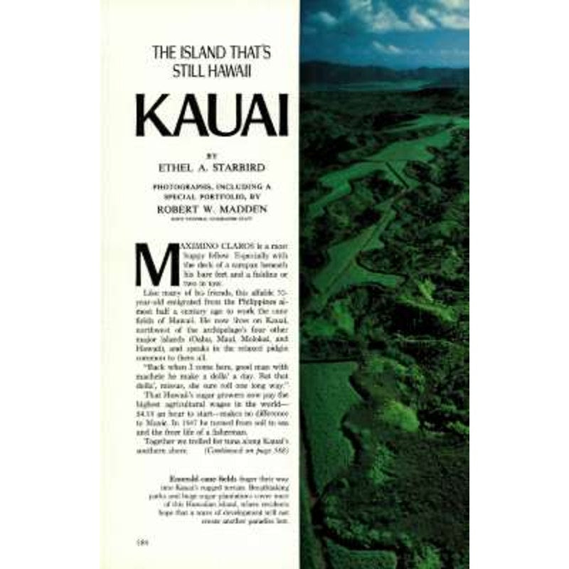 National Geographic Magazine NOV 1977, Kauai, Brazil, Europe, Montenegro, Eskimo