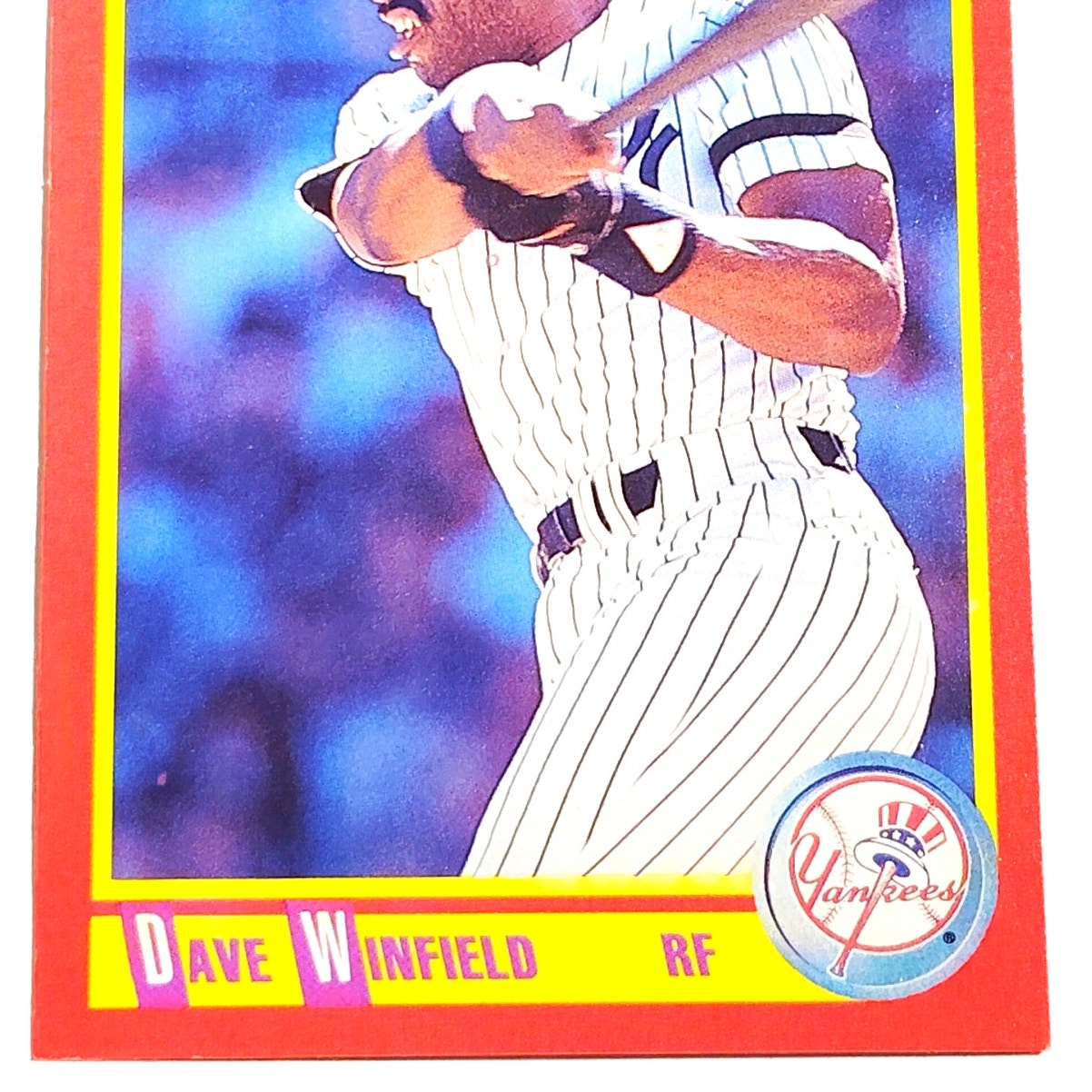 1990 Score Dave Winfield #307 New York Yankees Right Fielder Hall of Famer EX