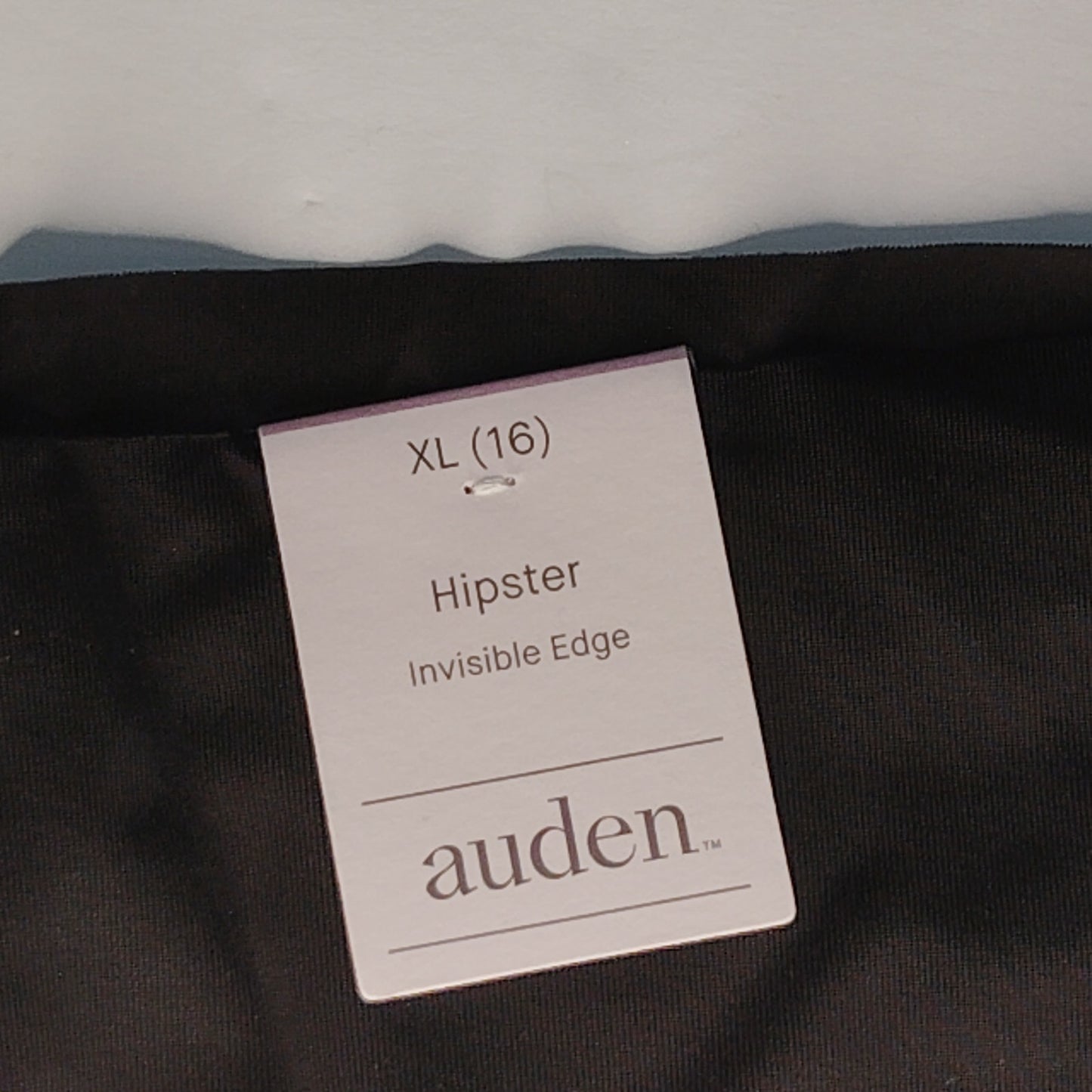 Auden Women’s Invisible Edge Hipster Underwear Black XL