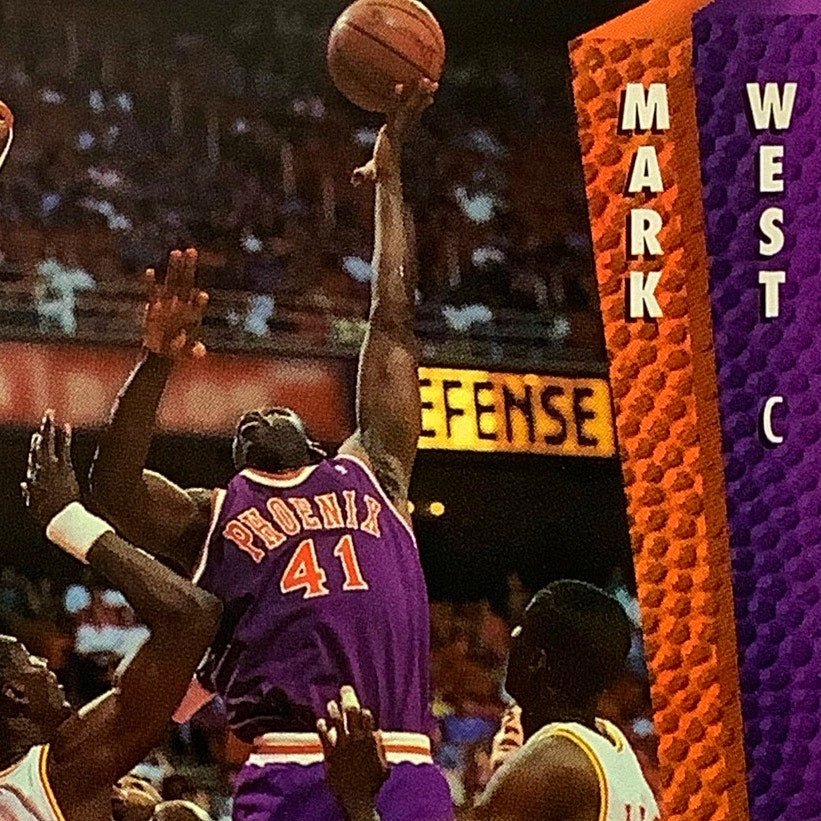 Mark West (C), Card #183, Phoenix Suns, 1992-93 Fleer NBA