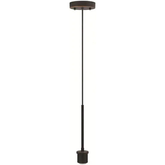 Metal Rod and Cord Pendant Kit Oil Rubbed Bronze Adjustable 50" Cord, NIB