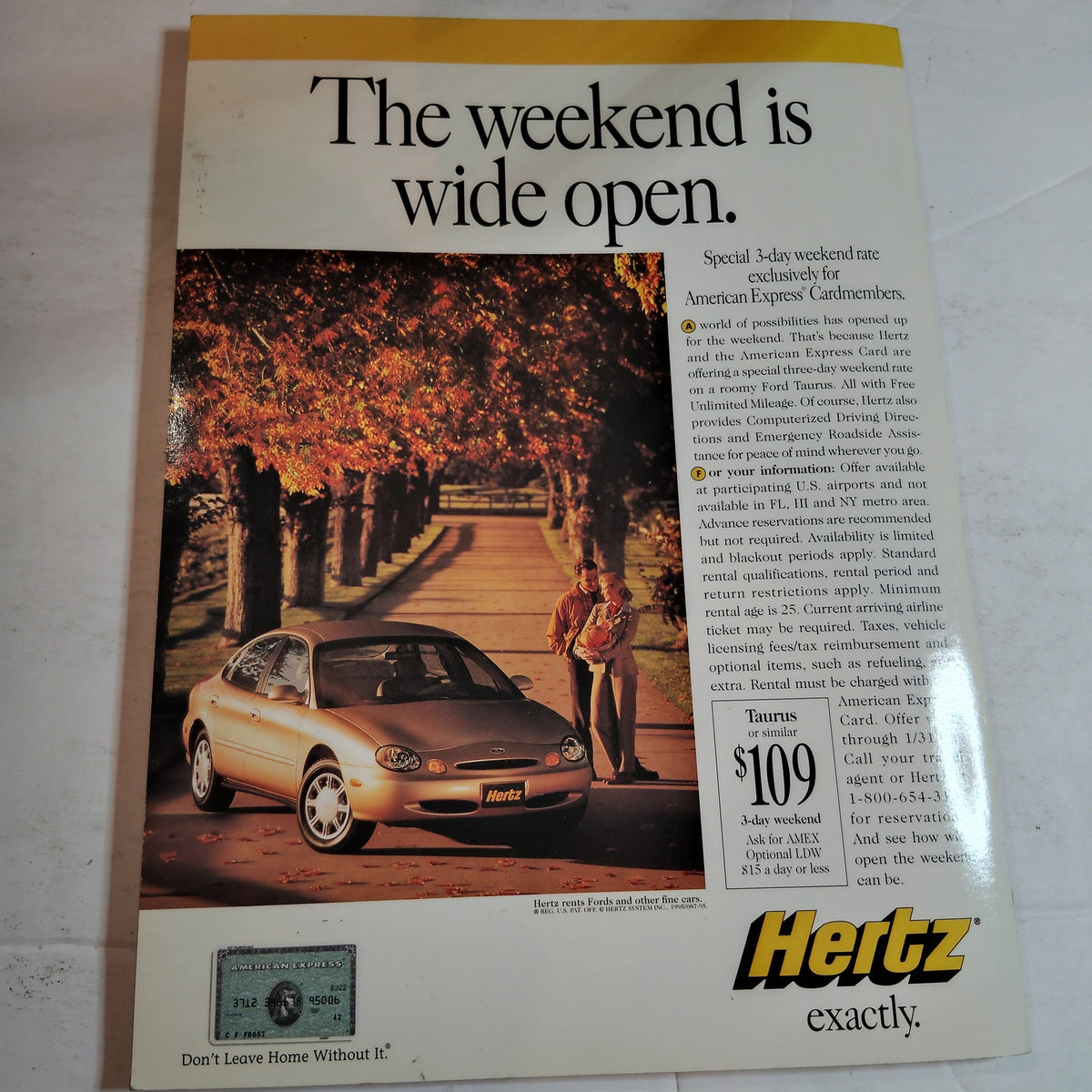 Delta Sky Magazine - November 1995 In-Flight Edition - Excellent Condition