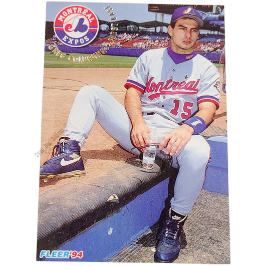Greg Colbrunn, Montreal Expos, #534, 1994 Fleer Baseball Collector's Card