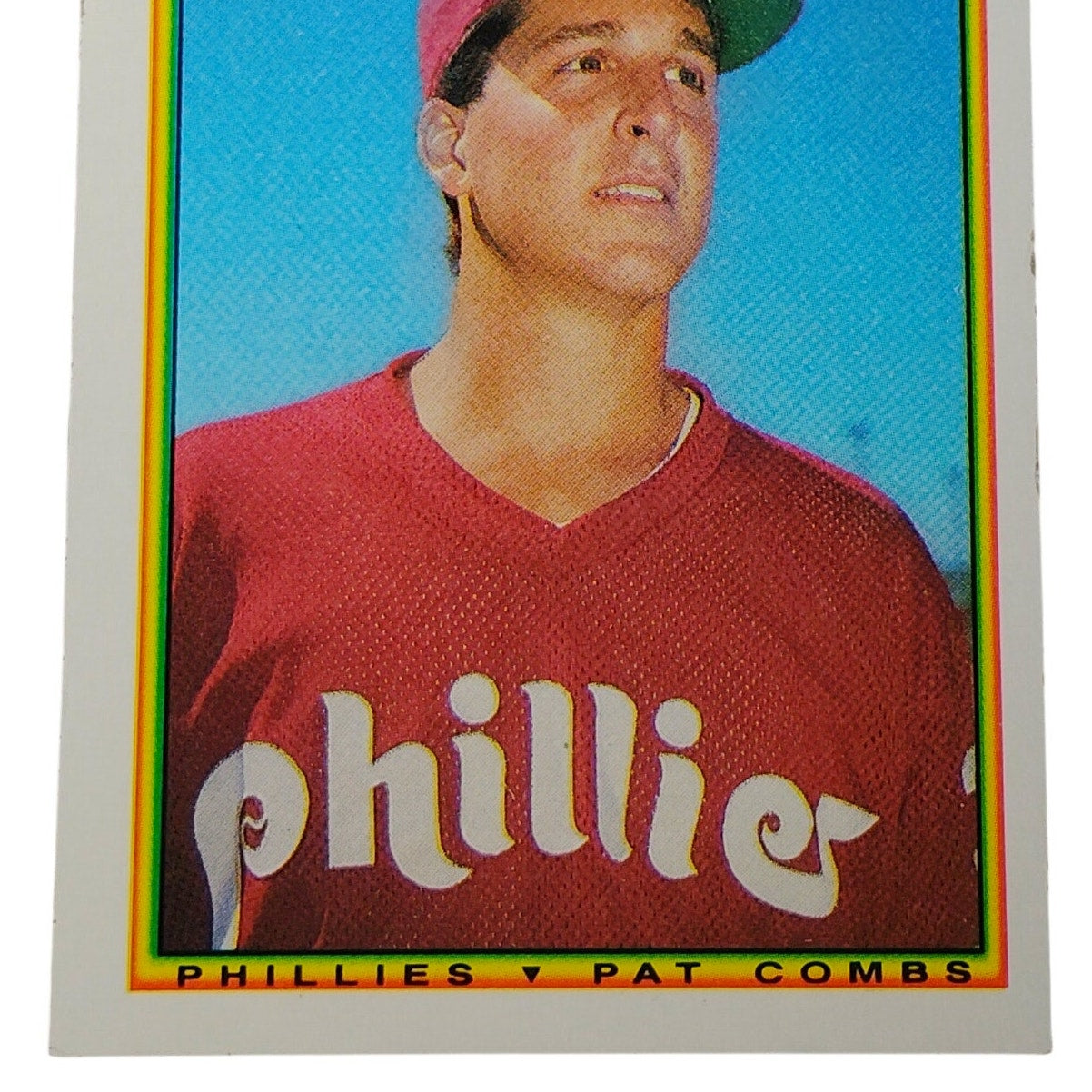 1990 Bowman Pat Combs #148 Philadelphia Phillies Pitcher MLB Baseball Card NM