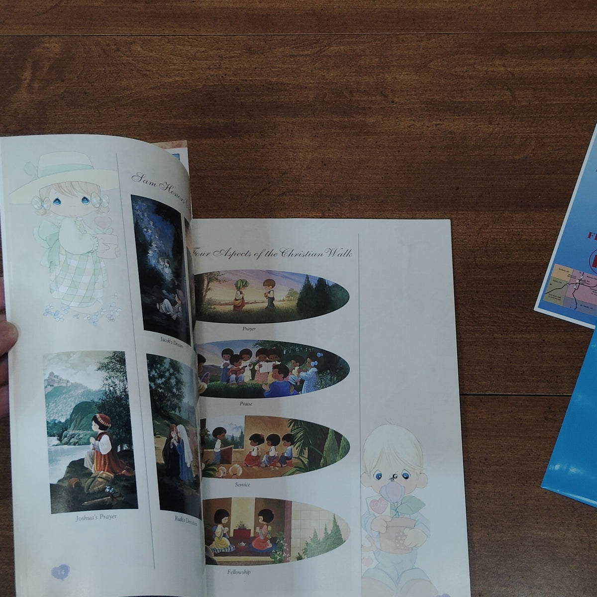 Precious Moments Chapel Keepsake 2010 Memory Book & Ephemera Lot Carthage MO