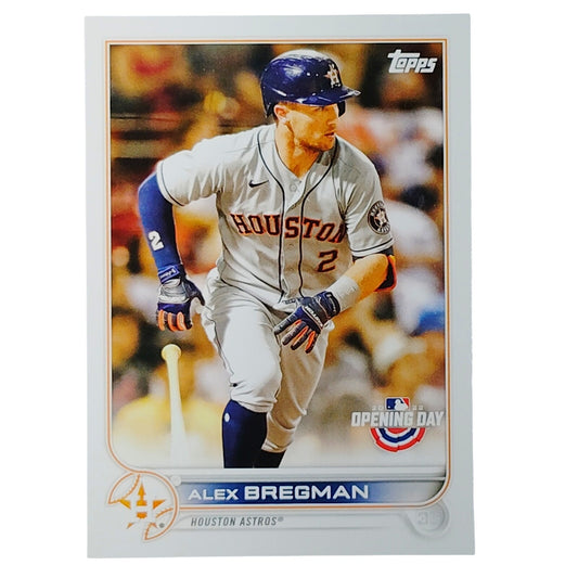 2022 Topps Opening Day #33 Alex Bregman Houston Astros 3rd Base - VG/EX