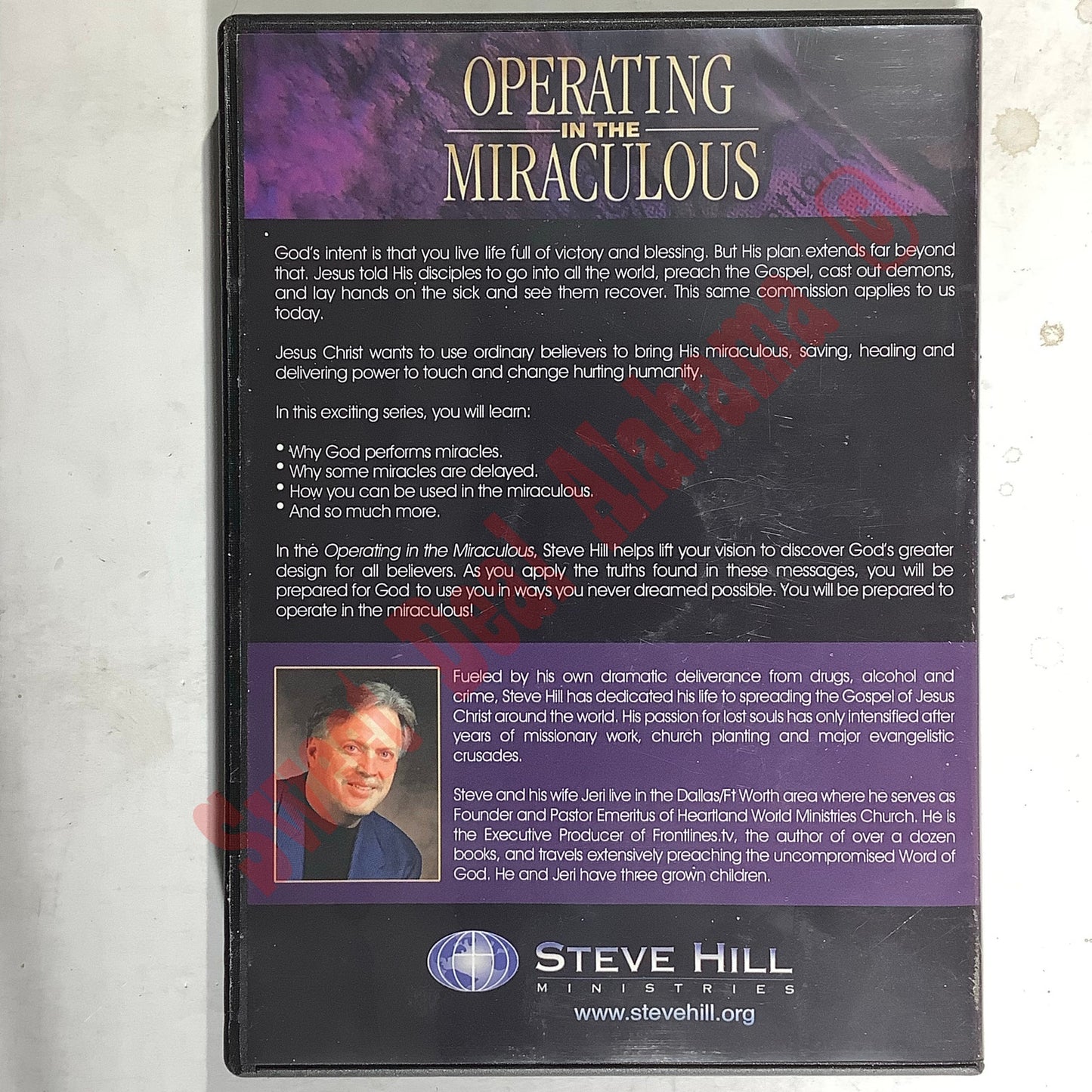 Operating in the Miraculous 5-CD Set by Steve Hill Ministries