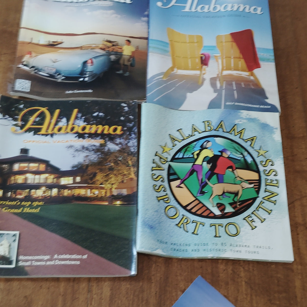 Vintage Alabama Travel Ephemera Lot - 2008-2012 Vacation Guides & More