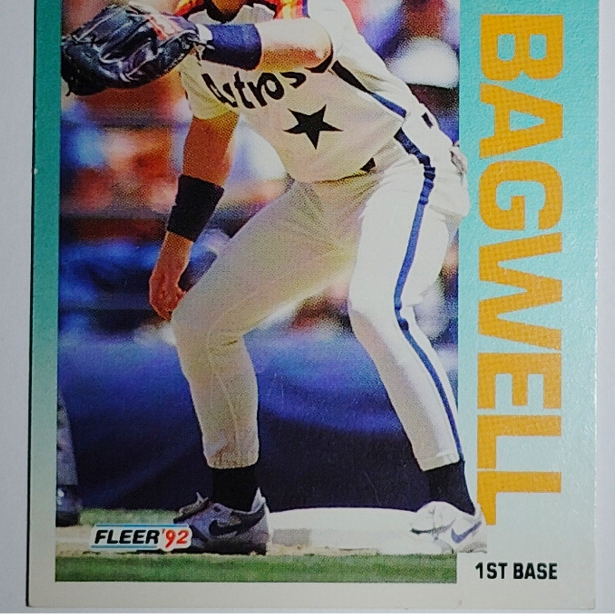 1992 Fleer Jeff Bagwell #425 Houston Astros HOF 1st Base VG/EX